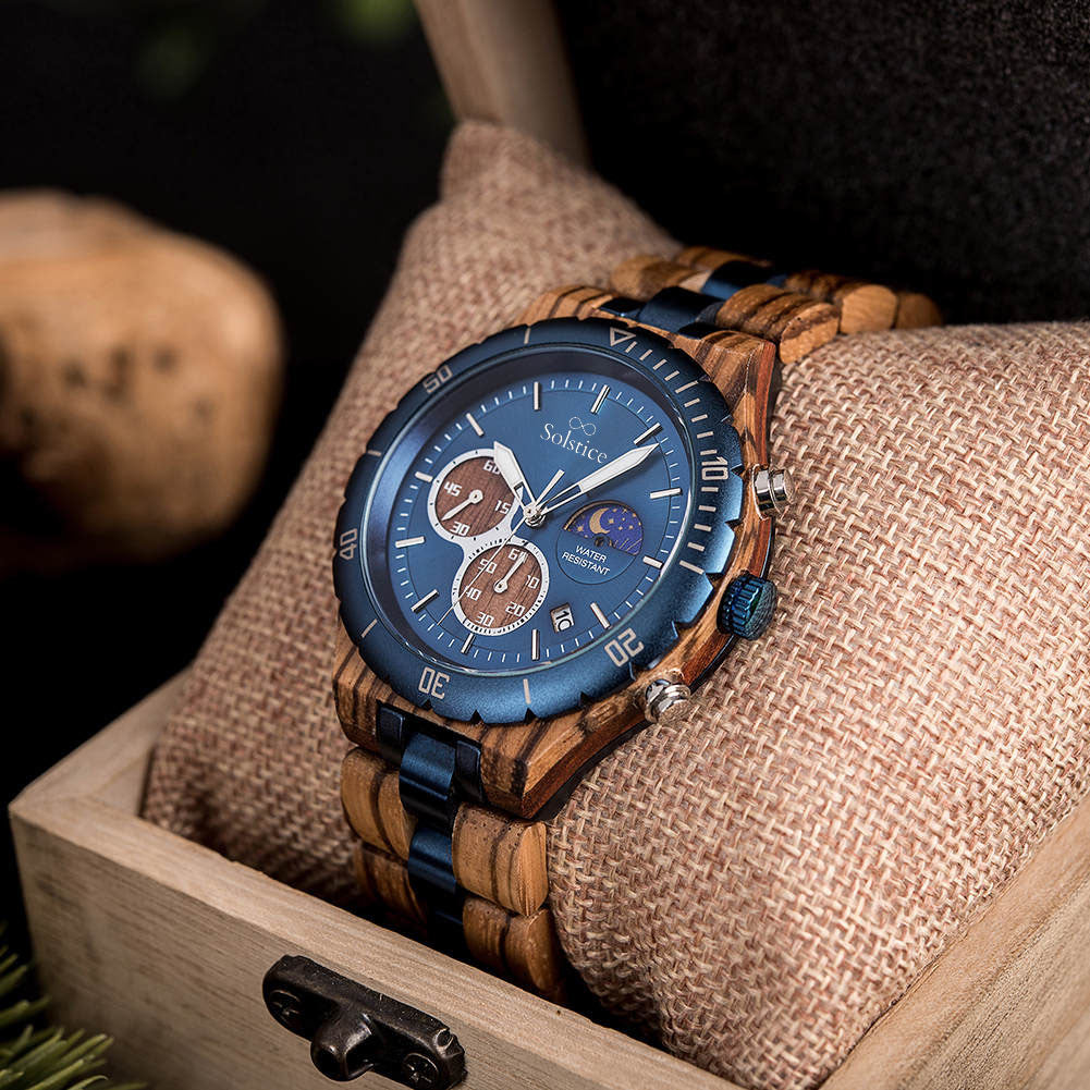 Harmony Timber Chrono - Blue edition