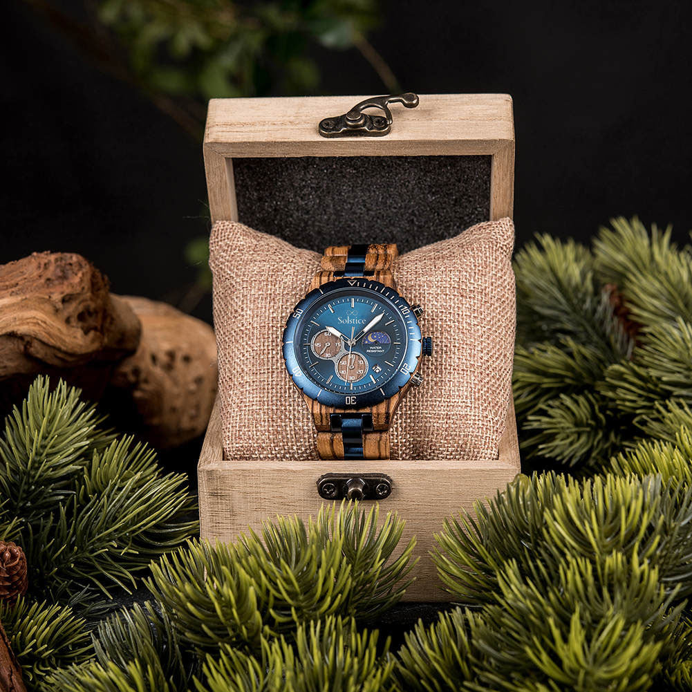 Harmony Timber Chrono - Blue edition