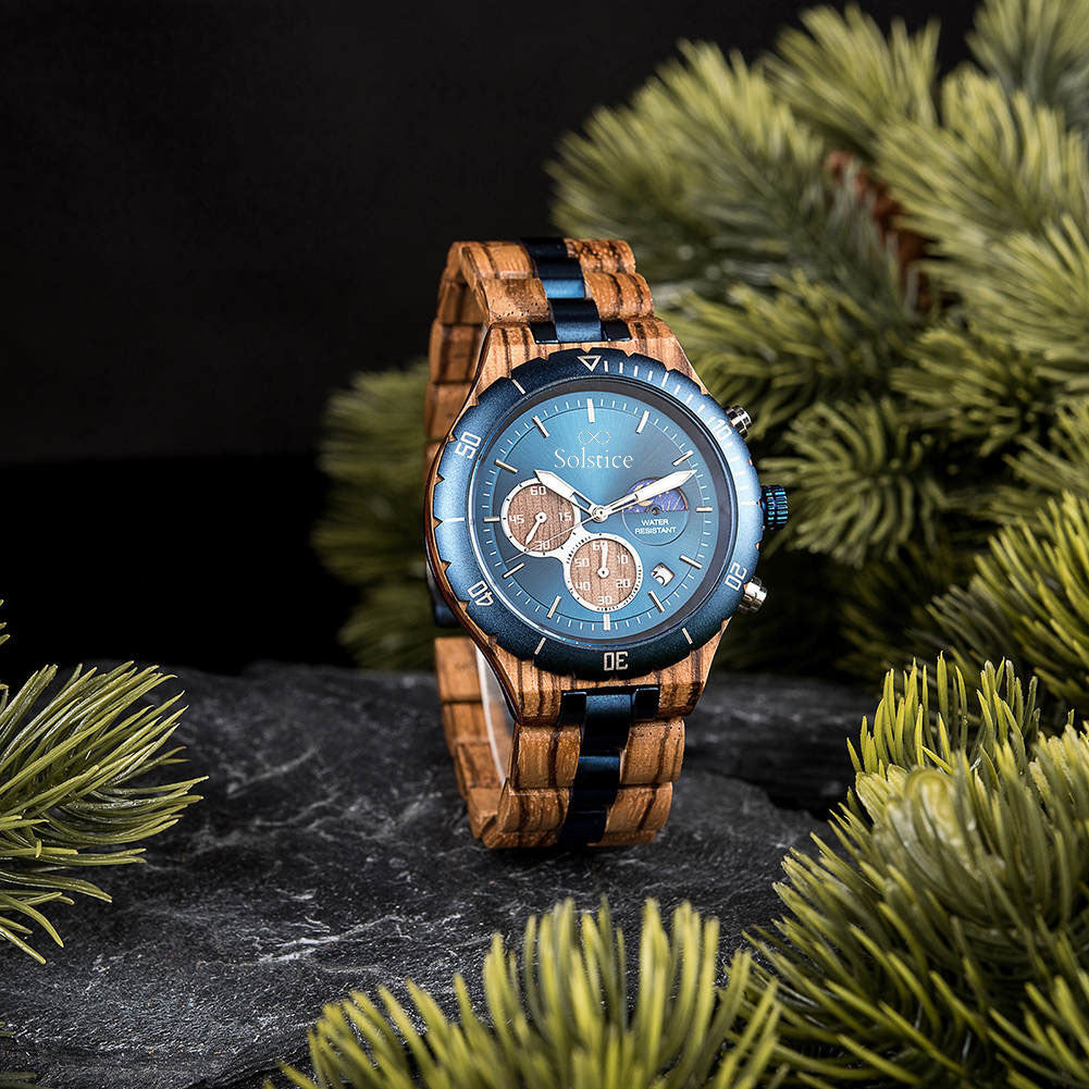 Harmony Timber Chrono - Blue edition