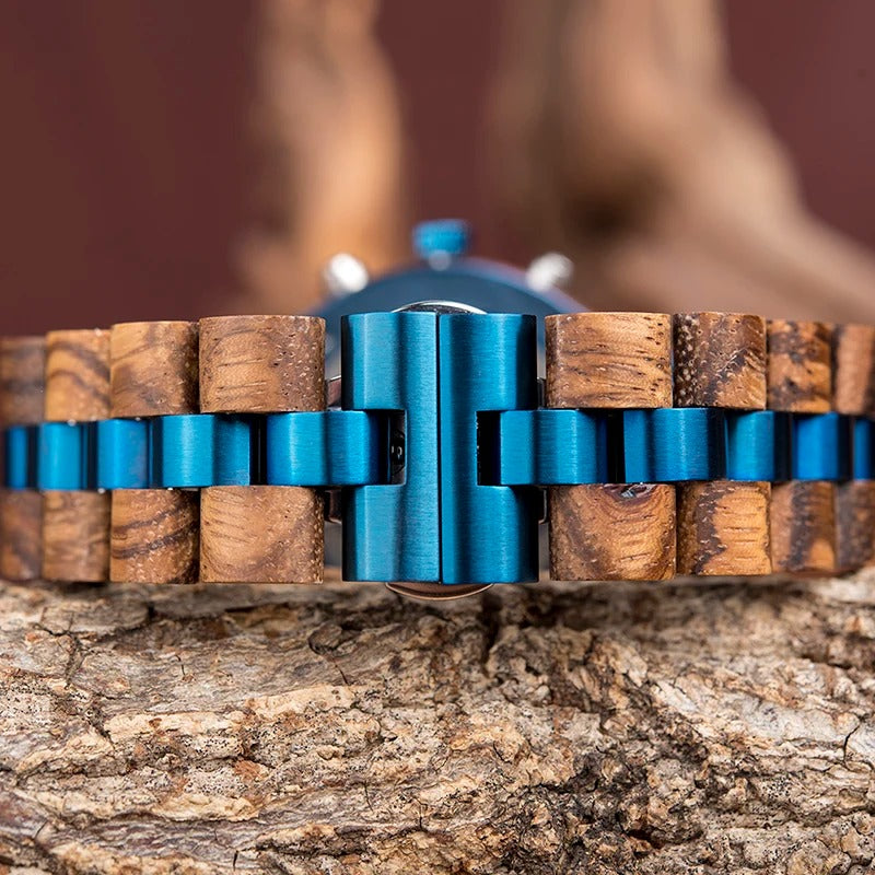 Harmony Timber Chrono - Blue edition